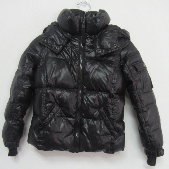 Coats | Sam 3 Kids Black Puffer Down 